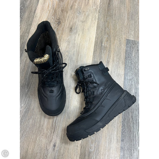 Boots Snow By Columbia In Black, Size: 8