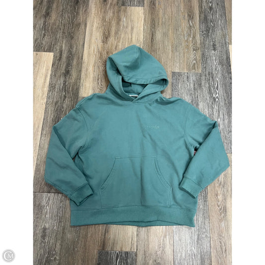 Sweatshirt Hoodie By Comfrt In Blue, Size: M