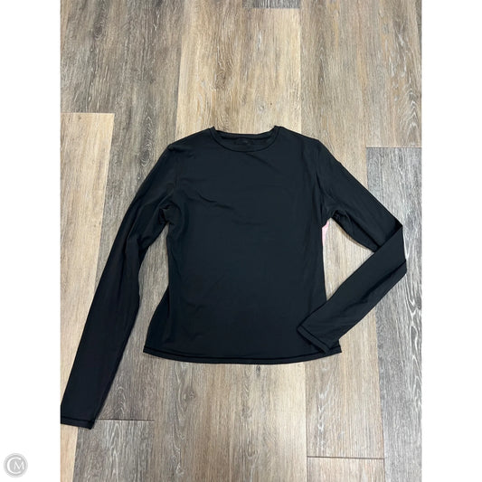Top Long Sleeve By Skims In Black, Size: L