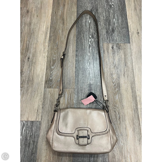 Crossbody Designer By Coach, Size: Medium