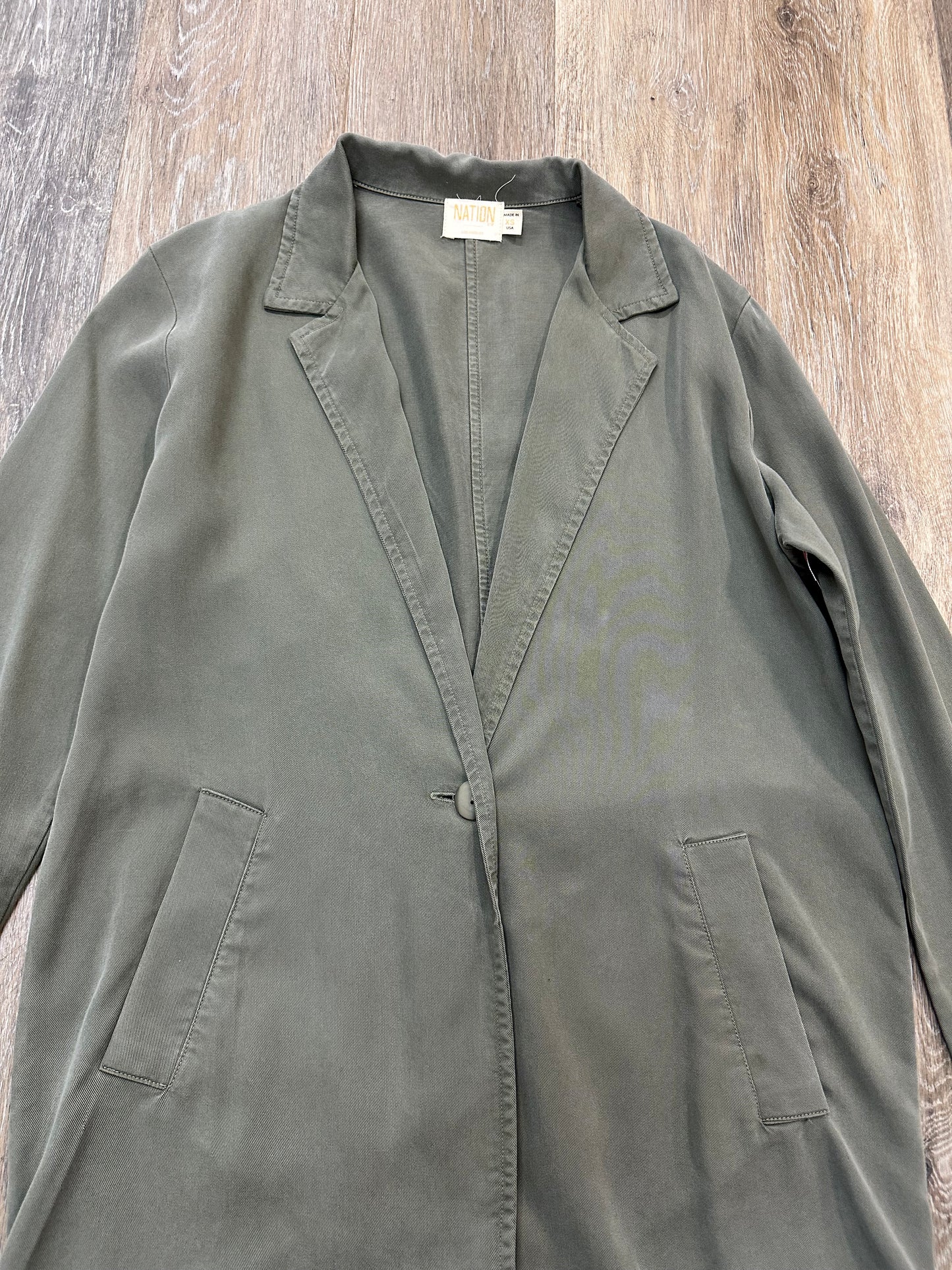 Blazer By Nation In Green, Size: Xs