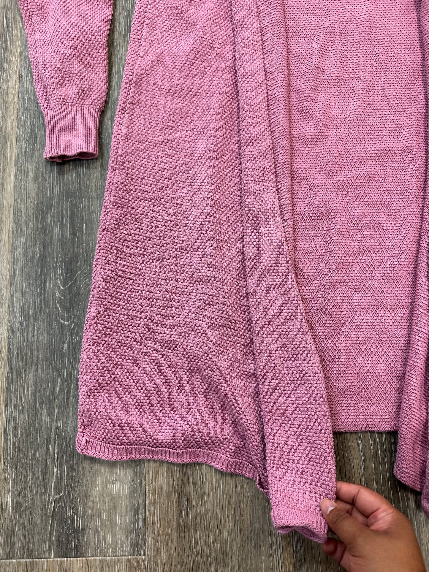 Sweater Cardigan By Free People In Pink, Size: S