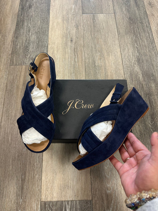 Sandals Heels Wedge By J. Crew  Size: 8.5