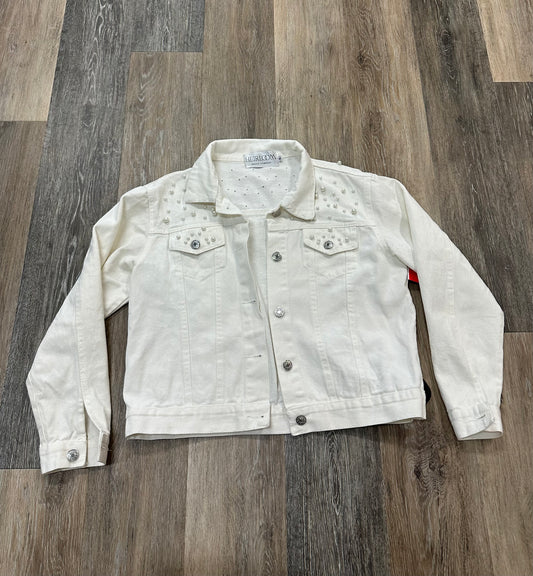 White Denim Jacket Denim Heirloom Collectibles, Size S