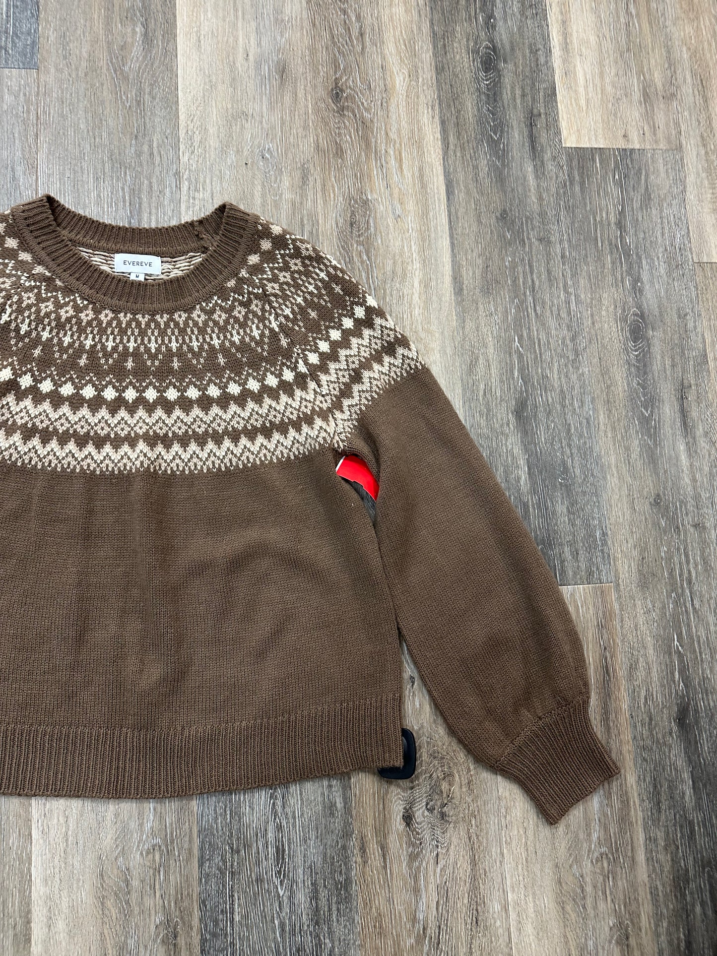 Sweater By Evereve In Brown, Size: M