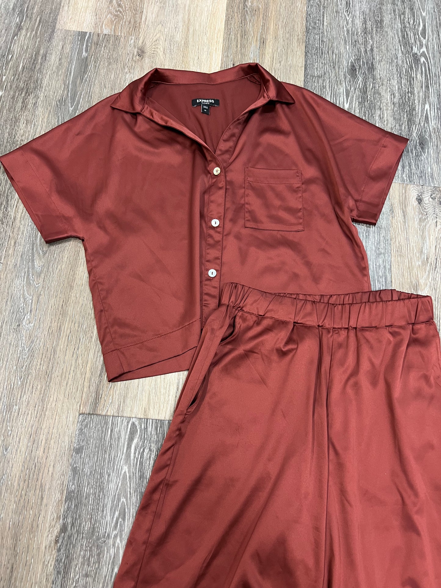 Rust Pants Set 2pc Express, Size Xs