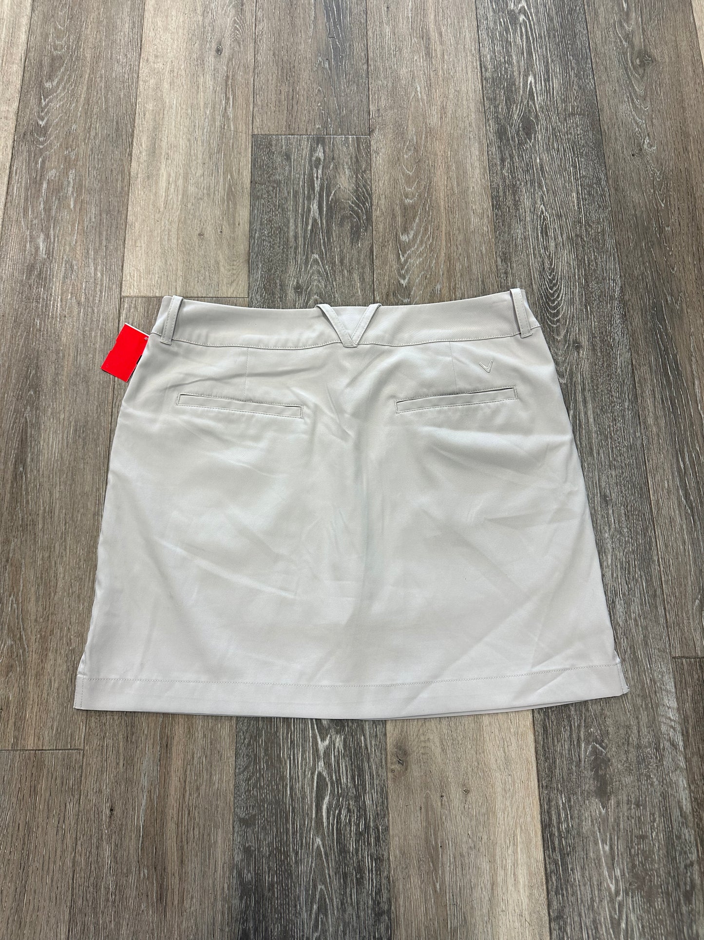 Cream Athletic Skort Callaway, Size 12