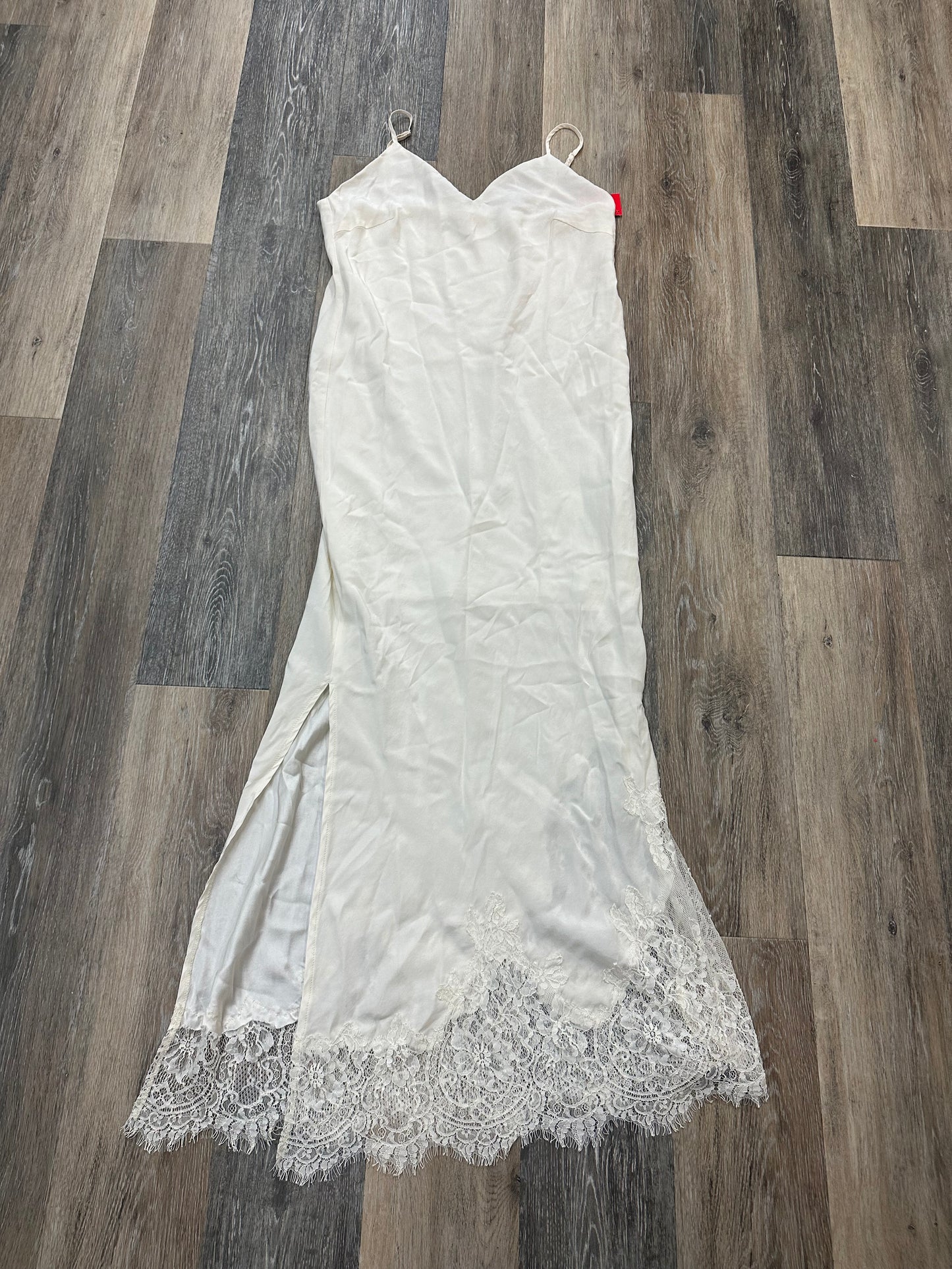 White Dress Party Long Gold Hawk, Size M