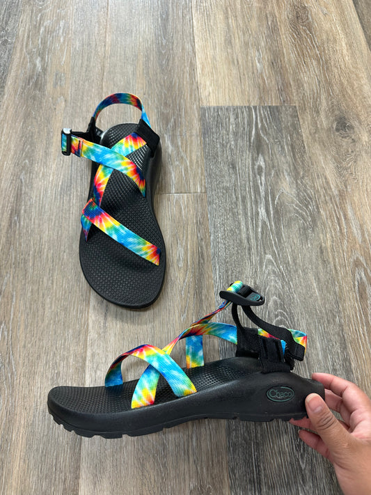 Sandals Flats Chacos, Size 9