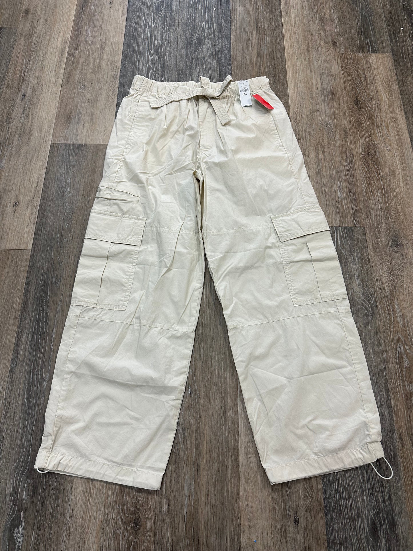 Cream Pants Cargo & Utility Gap, Size S