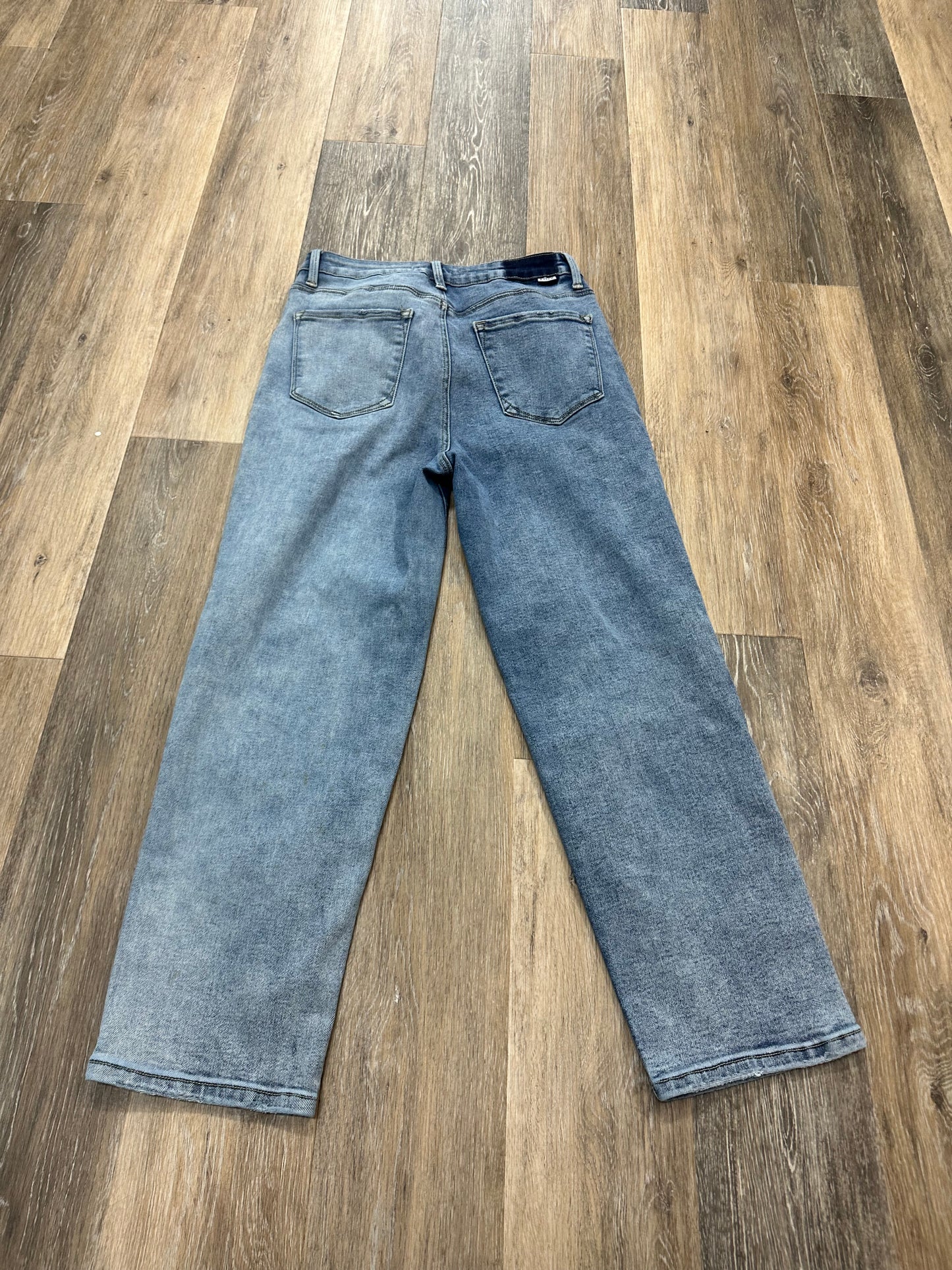 Blue Denim Jeans Straight Risen, Size 13