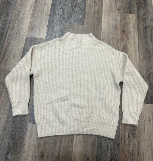 Sweater By Crescent In Cream, Size: L