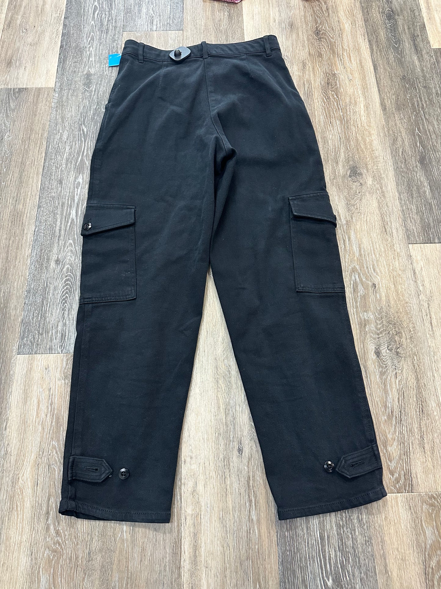 Black Pants Cargo & Utility Wilfred, Size 10