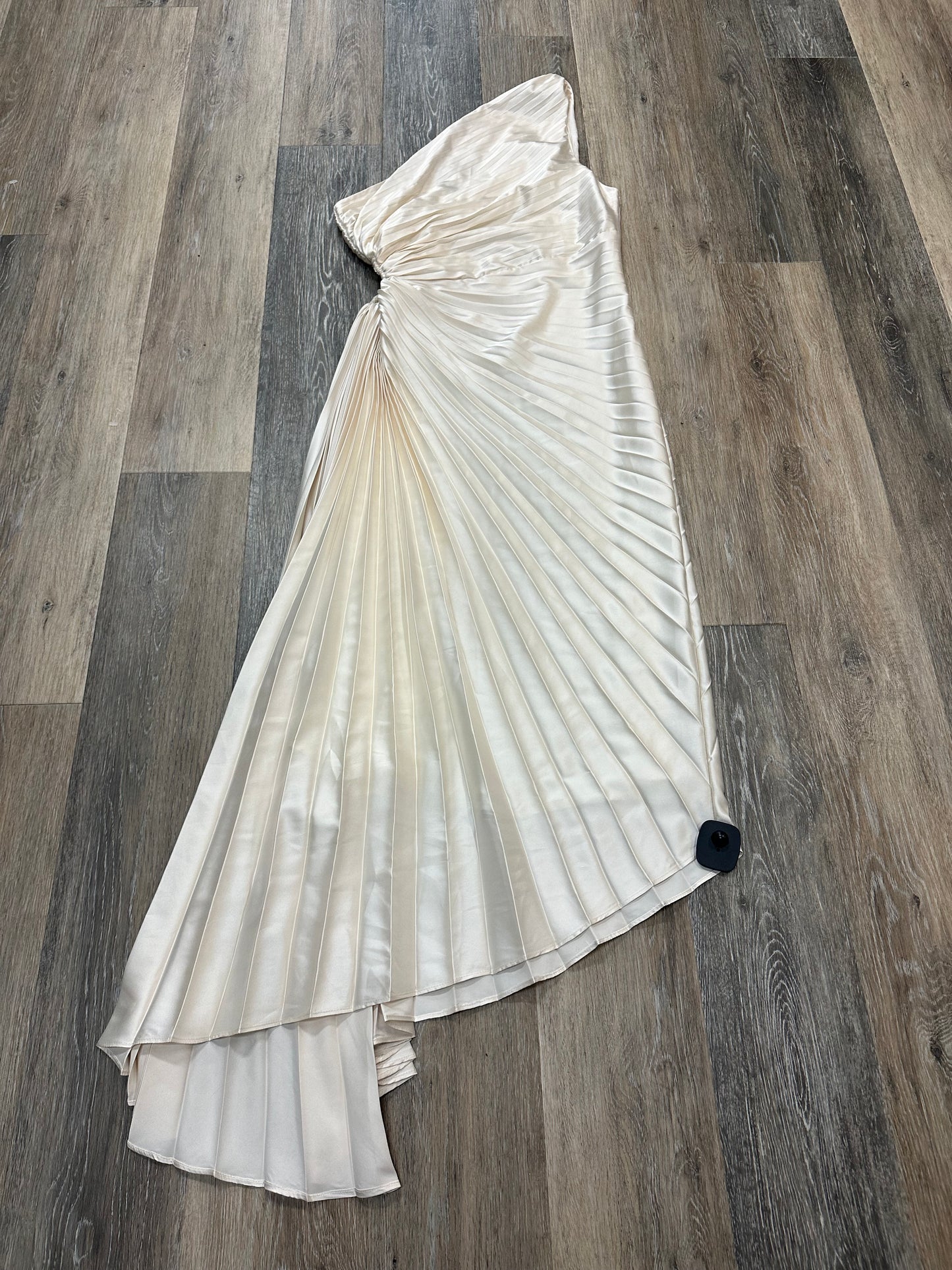 Cream Dress Party Midi Dress Forum, Size M