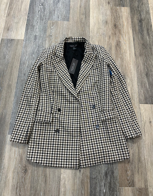 Blazer By Rachel Zoe In Checkered Pattern, Size: S