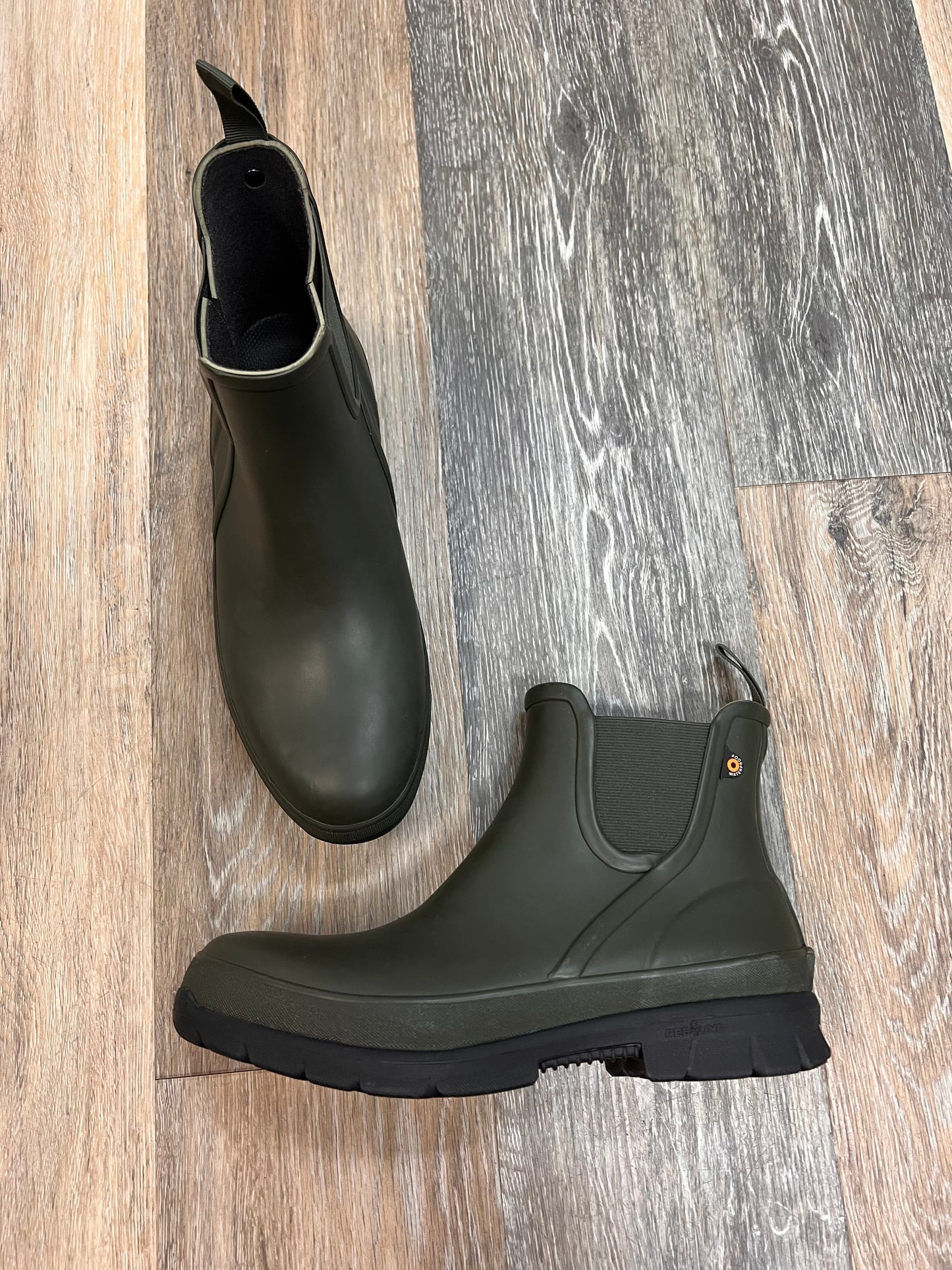 Boots Rain By Bogs In Green, Size: 8