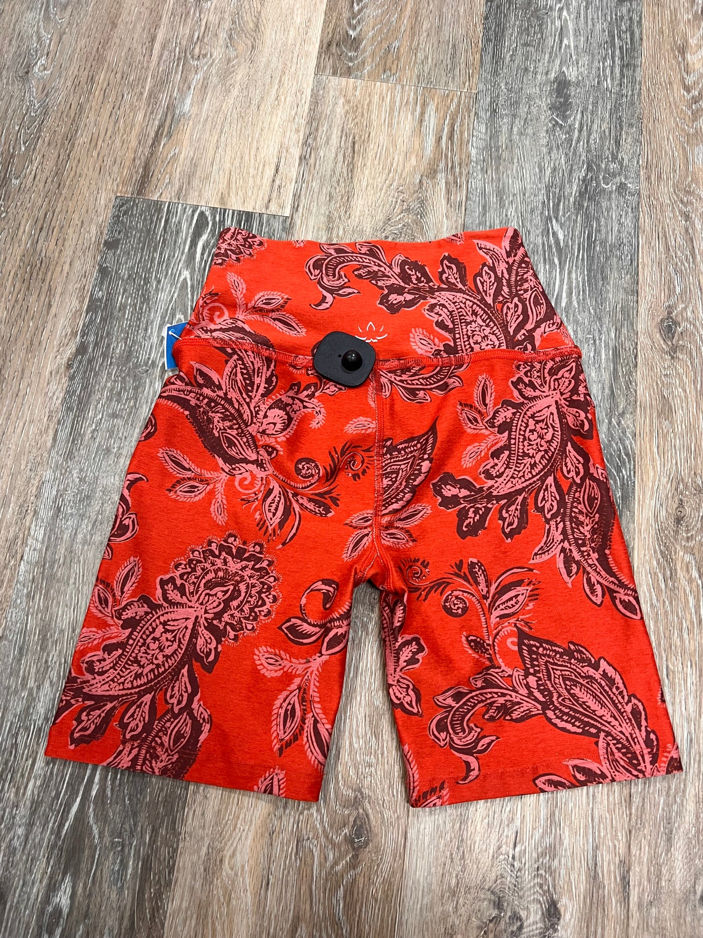 Athletic Shorts By Beyond Yoga In Orange, Size: M