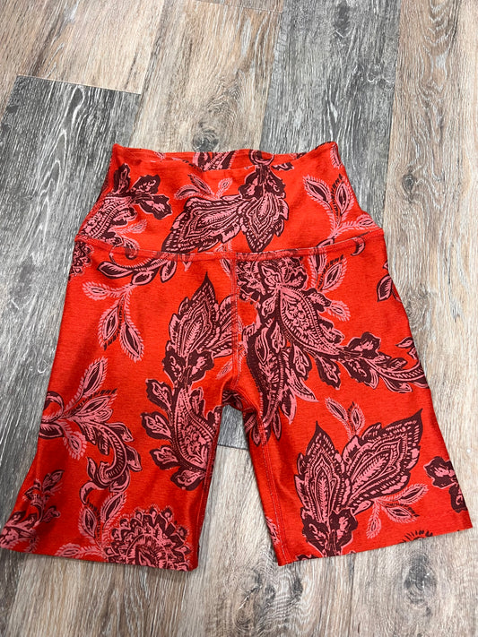 Athletic Shorts By Beyond Yoga In Orange, Size: M