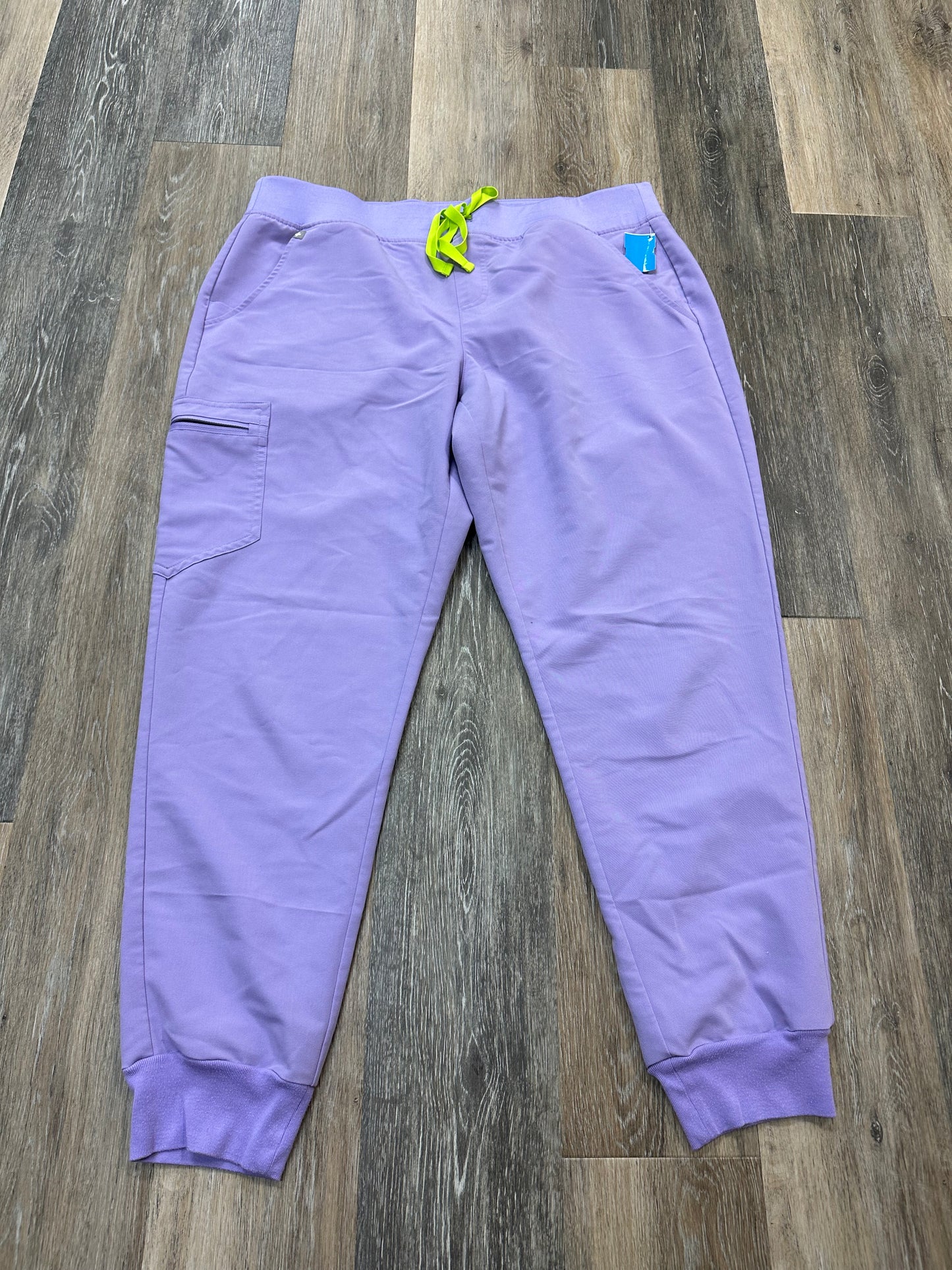 Pants Set 2pc By Figs In Purple, Size: Xl