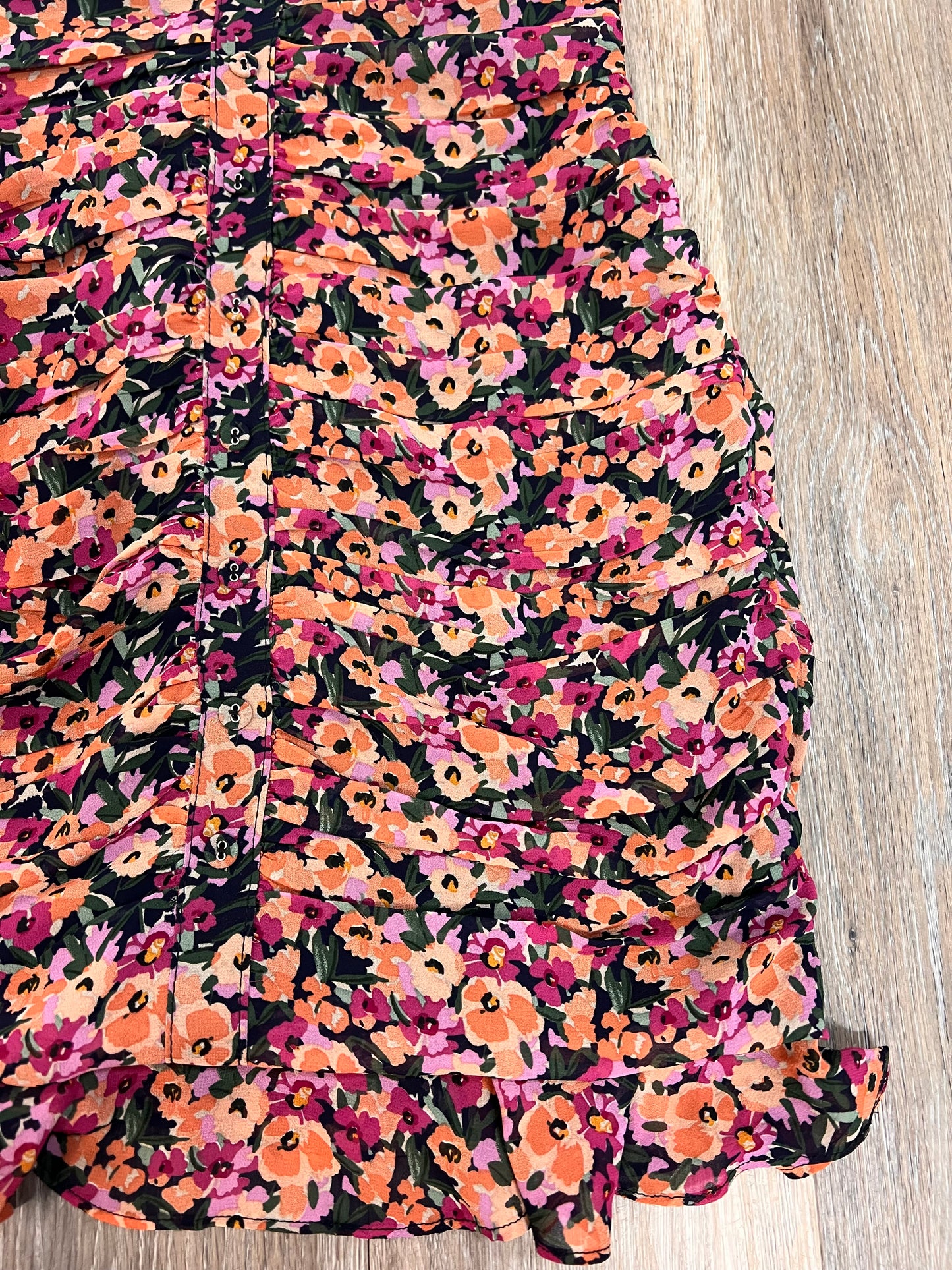 Dress Casual Short By Astr In Floral Print, Size: Xs