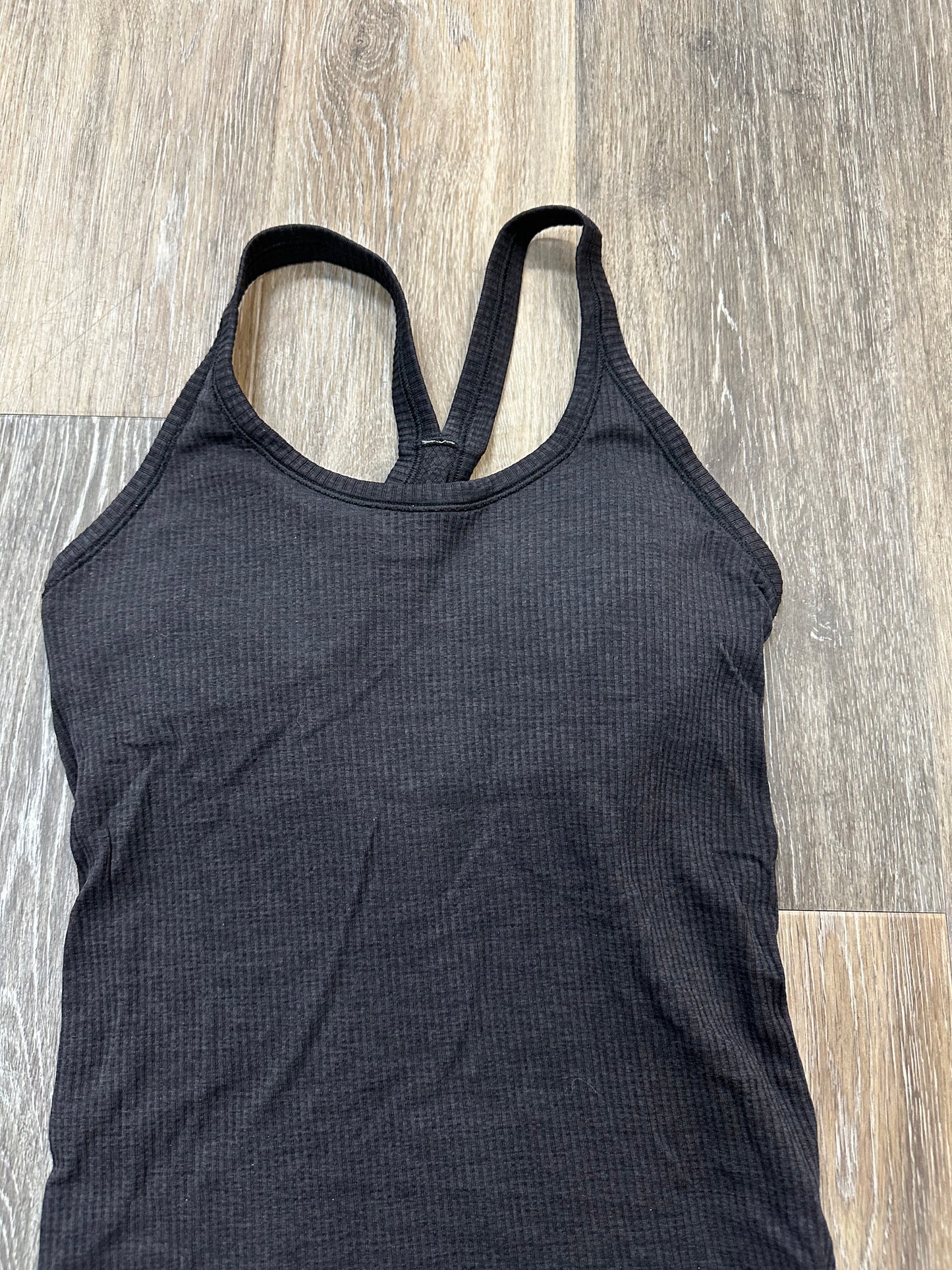 Athletic Tank Top By Lululemon In Black, Size: 4