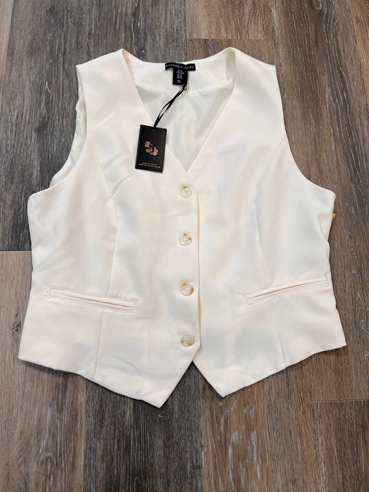 Vest Other By Sincerely Jules In Cream, Size: Xl