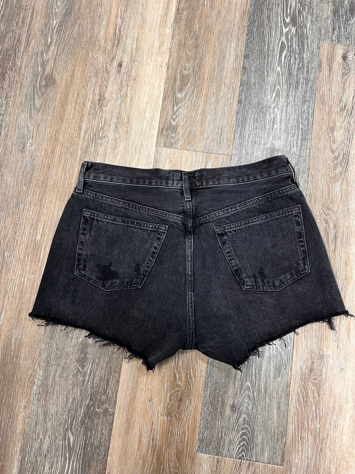 Shorts Designer By Agolde In Black Denim, Size: 8/29