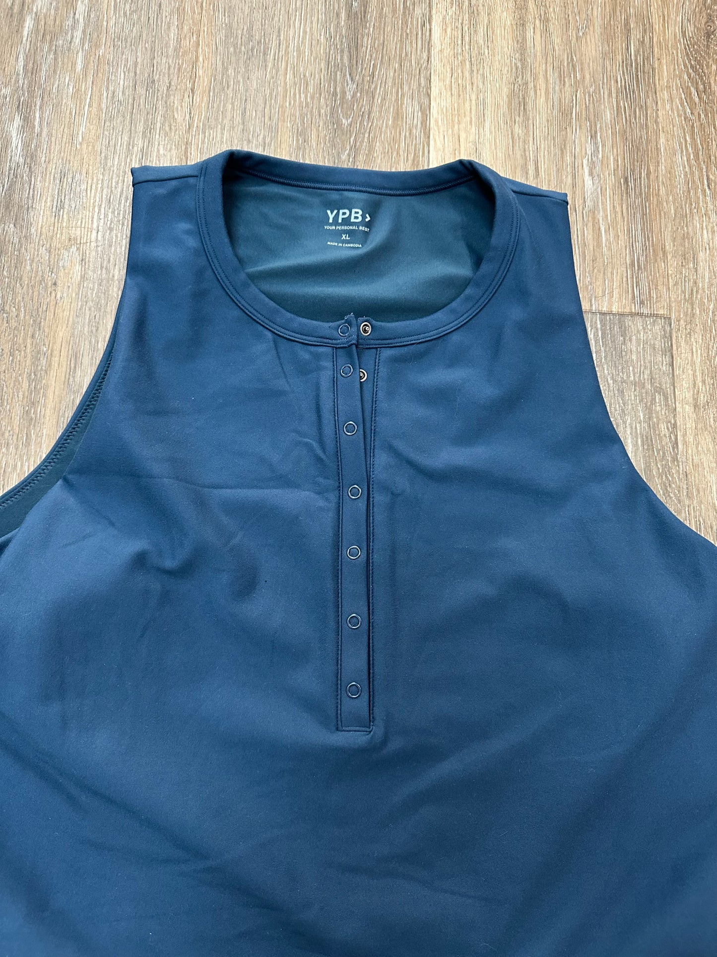 Athletic Tank Top By Abercrombie And Fitch In Blue, Size: Xl