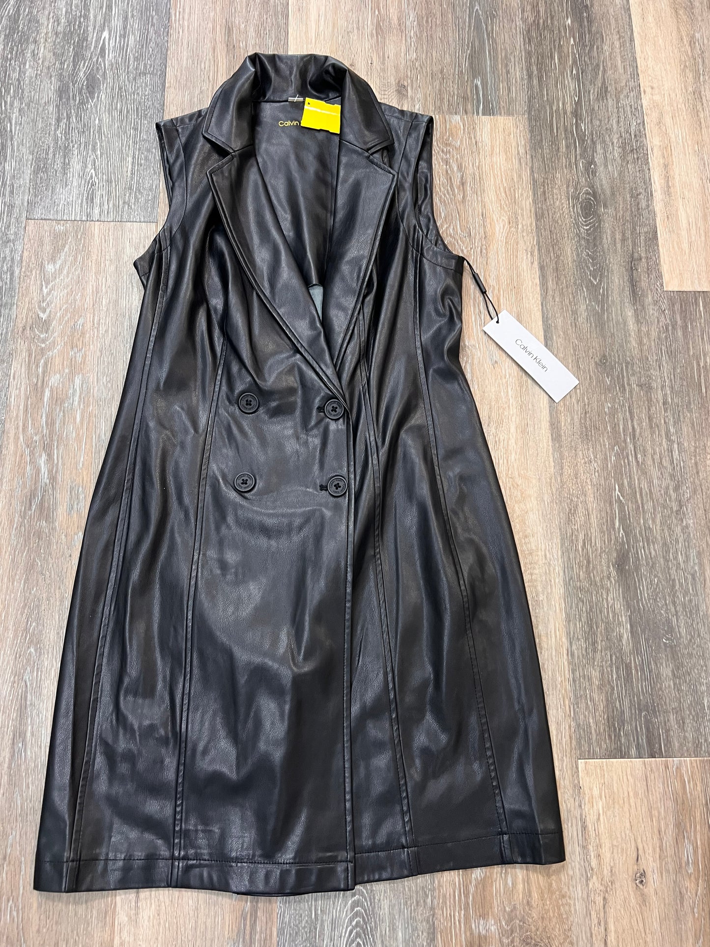 Dress Casual Short By Calvin Klein In Black, Size: 4