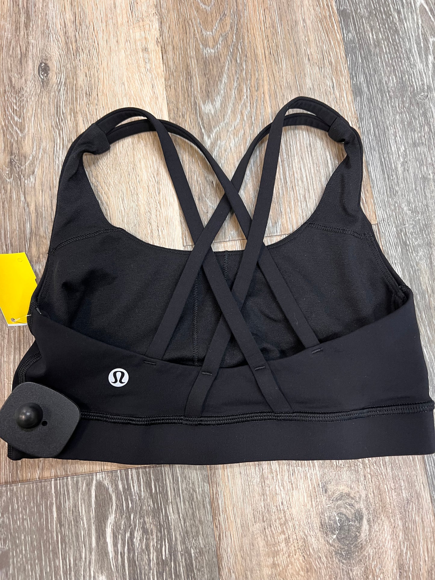 Athletic Bra By Lululemon X Peloton In Black, Size: 4