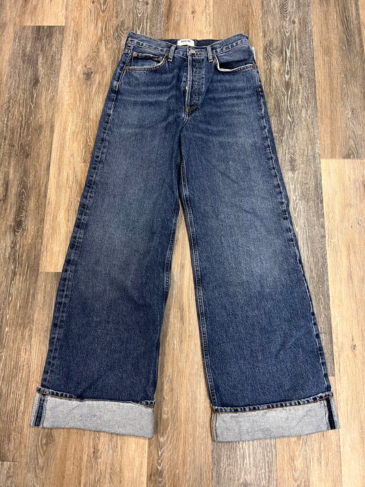 Jeans Designer By Agolde In Blue Denim, Size: 2/26