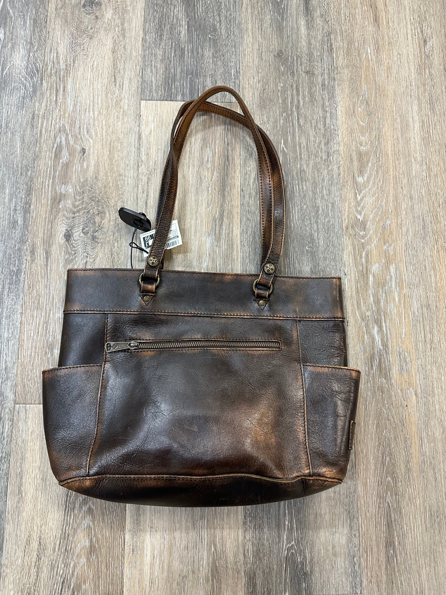 Tote Leather By Patricia Nash, Size: Medium