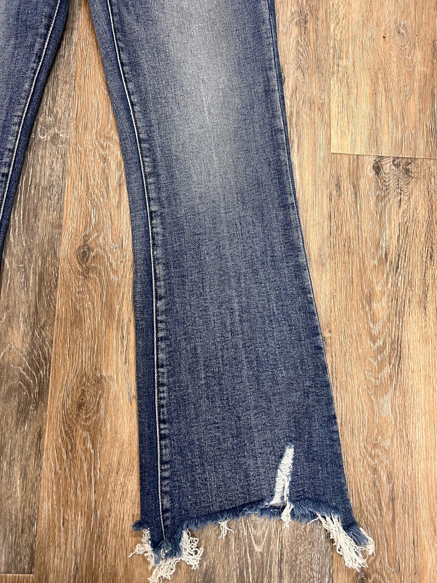 Jeans Flared By Risen In Blue Denim, Size: 6/28