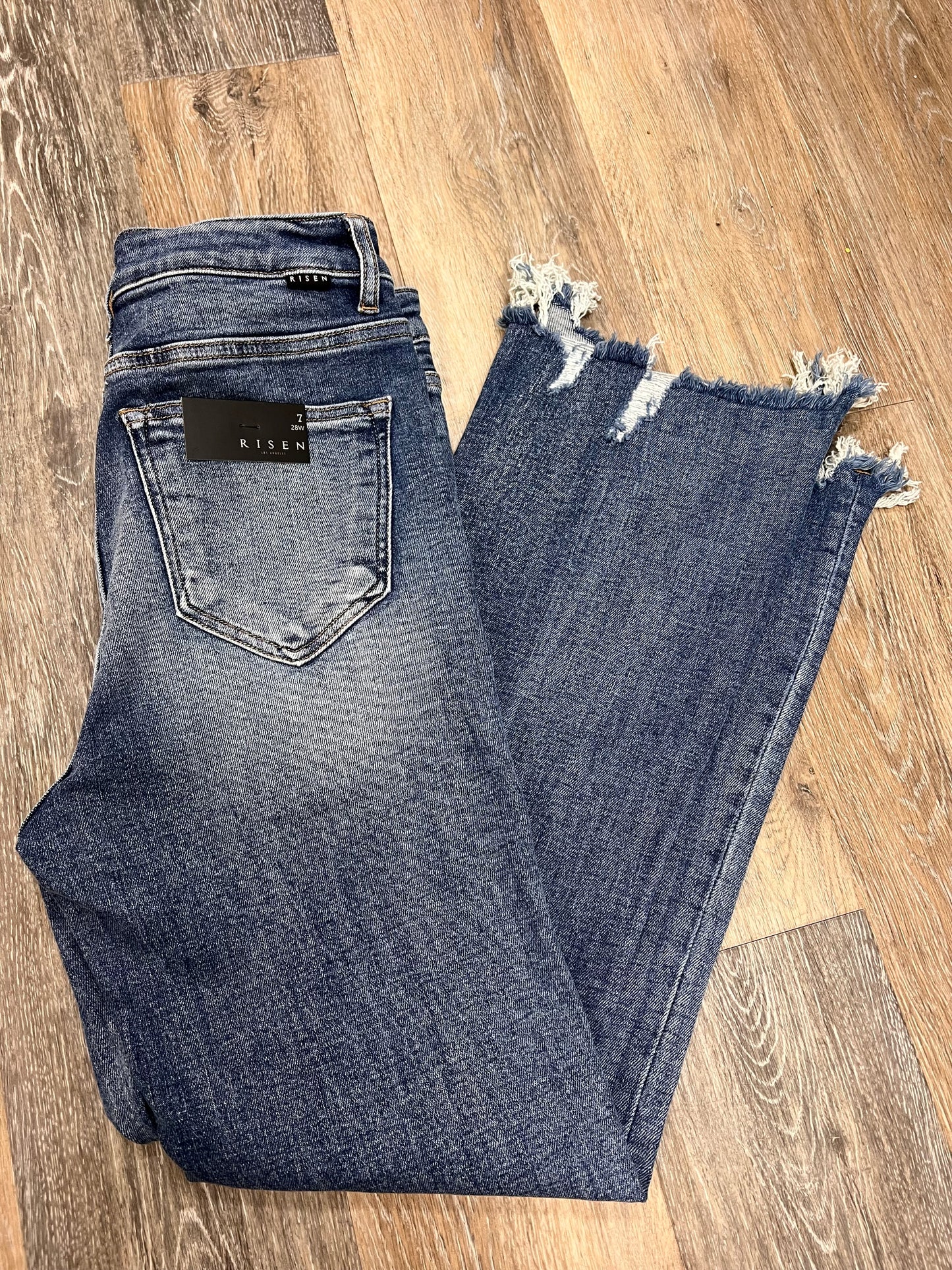 Jeans Flared By Risen In Blue Denim, Size: 6/28