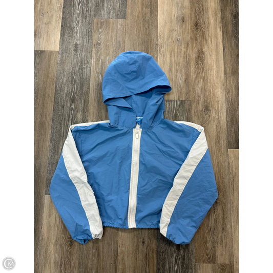 Jacket Windbreaker By Prince In Blue, Size: M