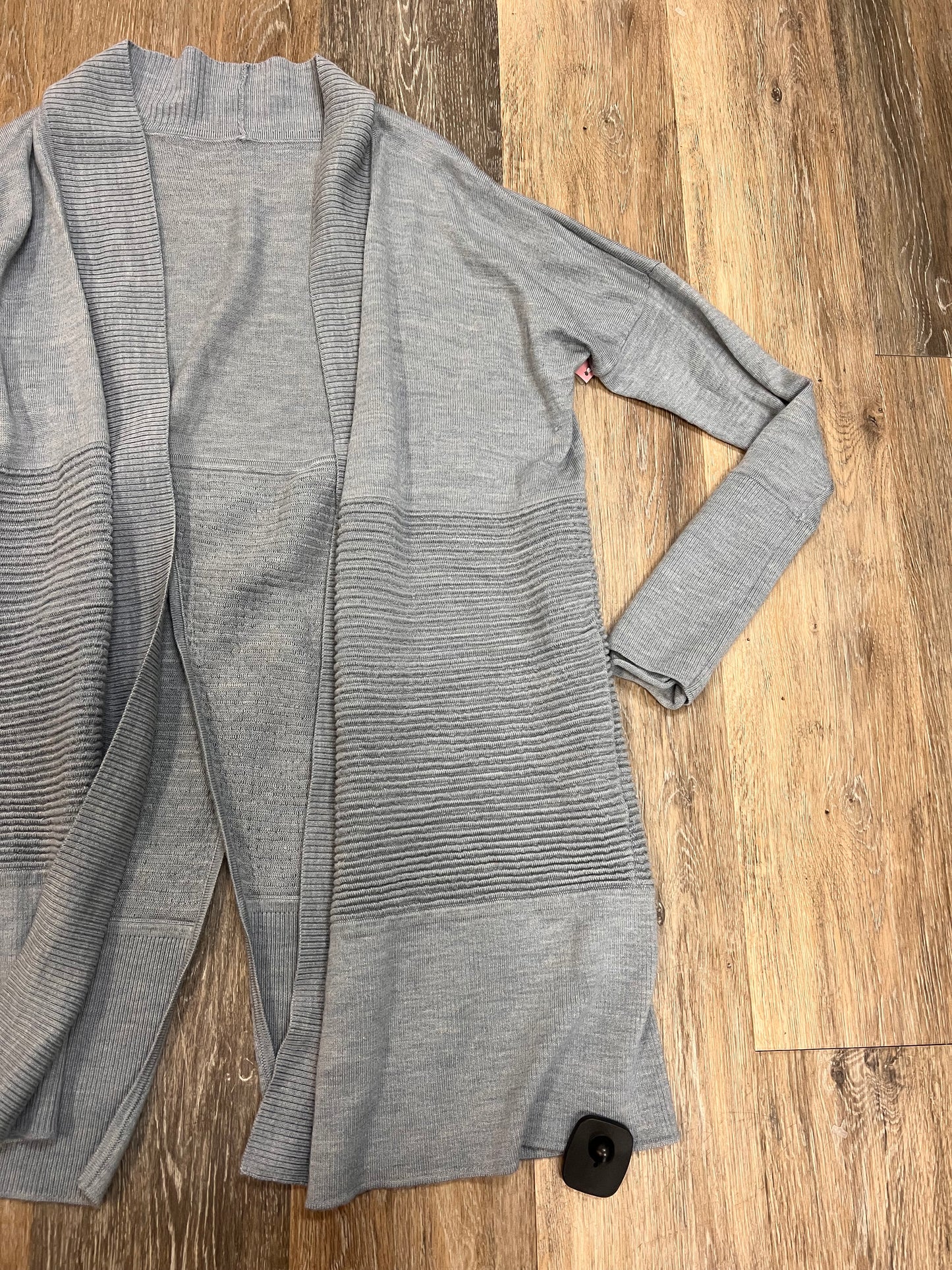 Sweater Cardigan By Lululemon In Light Blue, Size: S