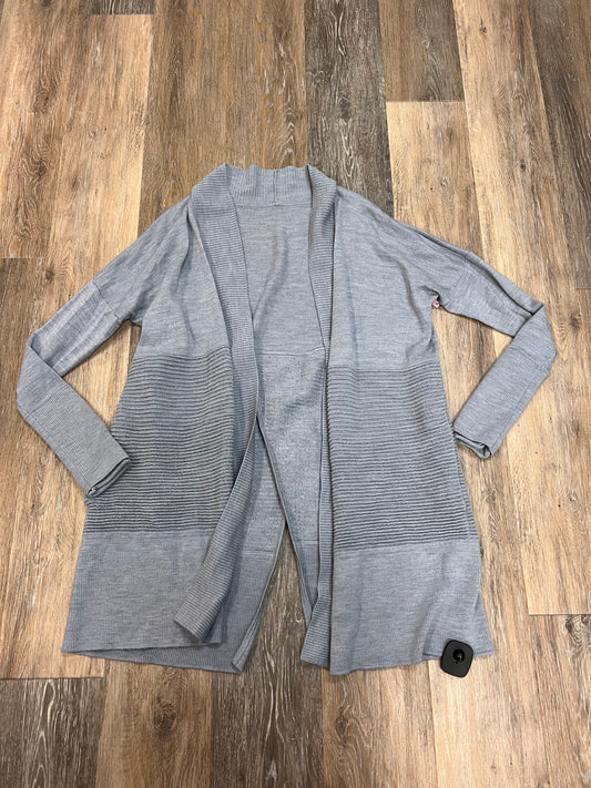 Sweater Cardigan By Lululemon In Light Blue, Size: S