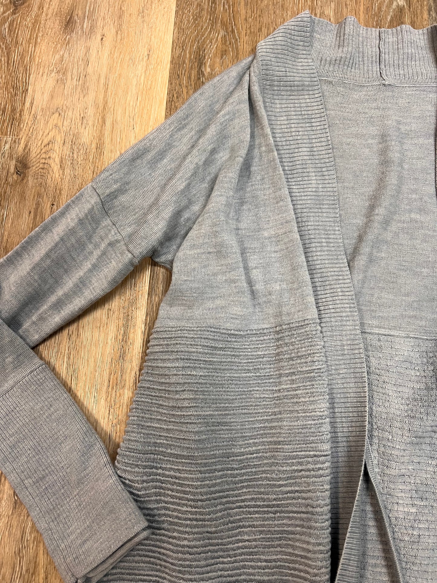 Sweater Cardigan By Lululemon In Light Blue, Size: S