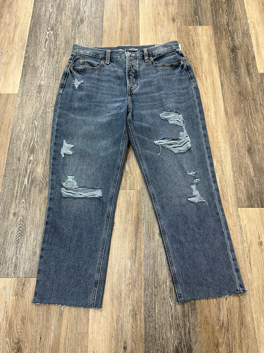 Jeans Straight By Old Navy In Denim Blue, Size: 8