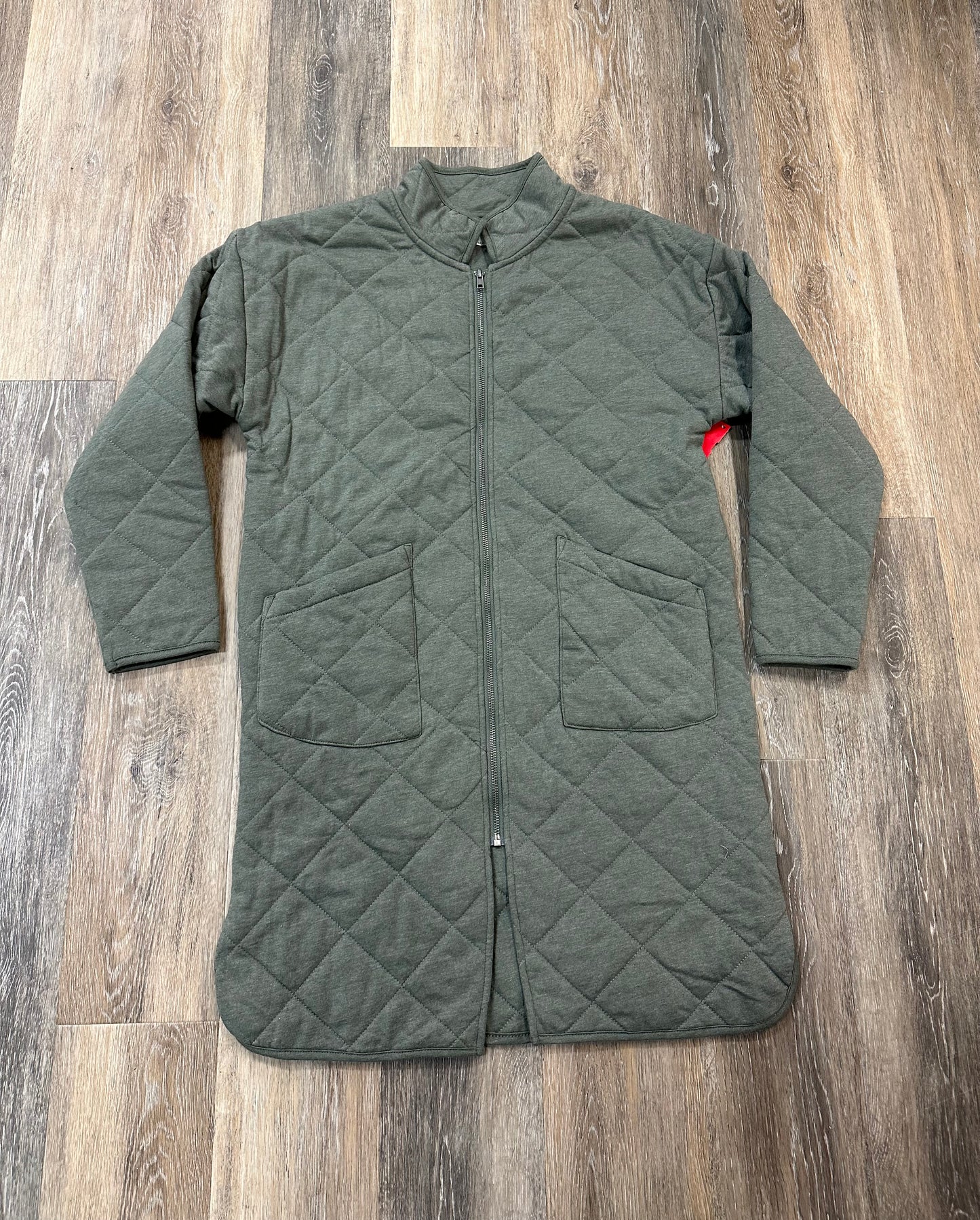 Jacket Puffer & Quilted By Z Supply In Green, Size: S