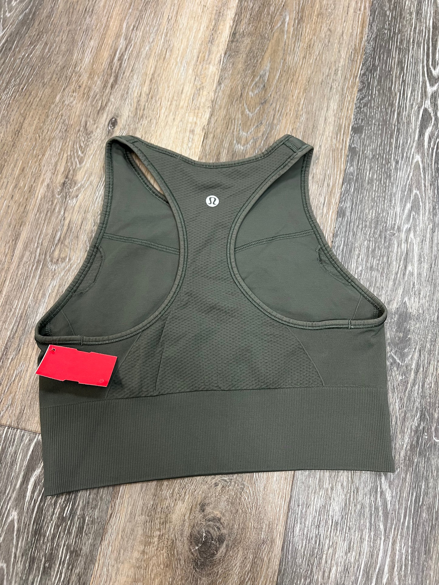 Green Athletic Bra Lululemon, Size 6