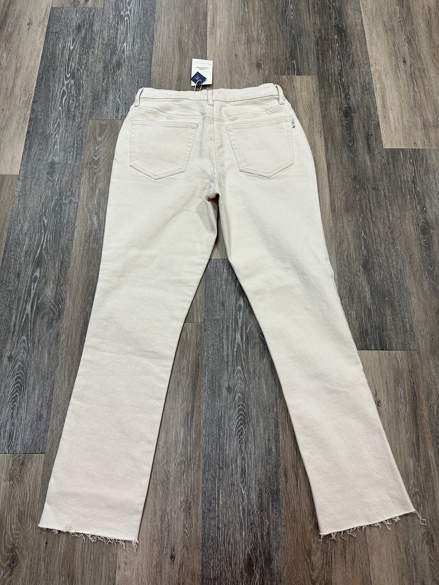 Tan Jeans Straight Oliver Logan, Size 8