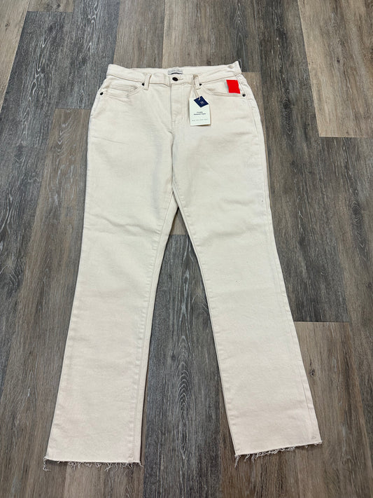 Tan Jeans Straight Oliver Logan, Size 8