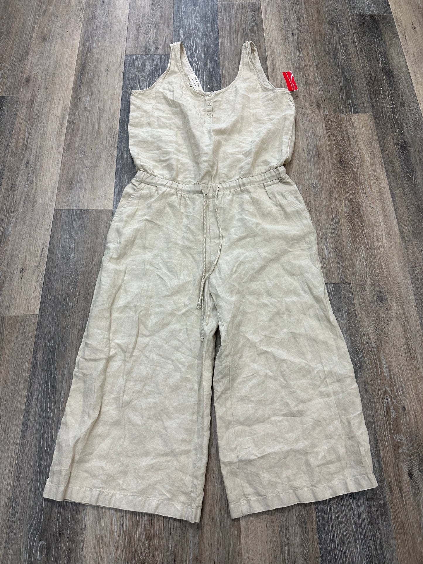 Cream Jumpsuit Cloth & Stone, Size L