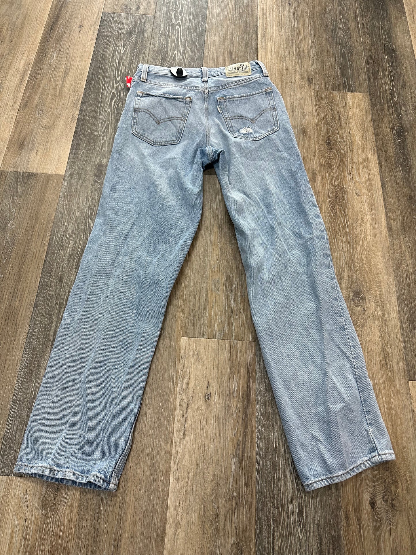 Blue Denim Jeans Straight Levis, Size 2