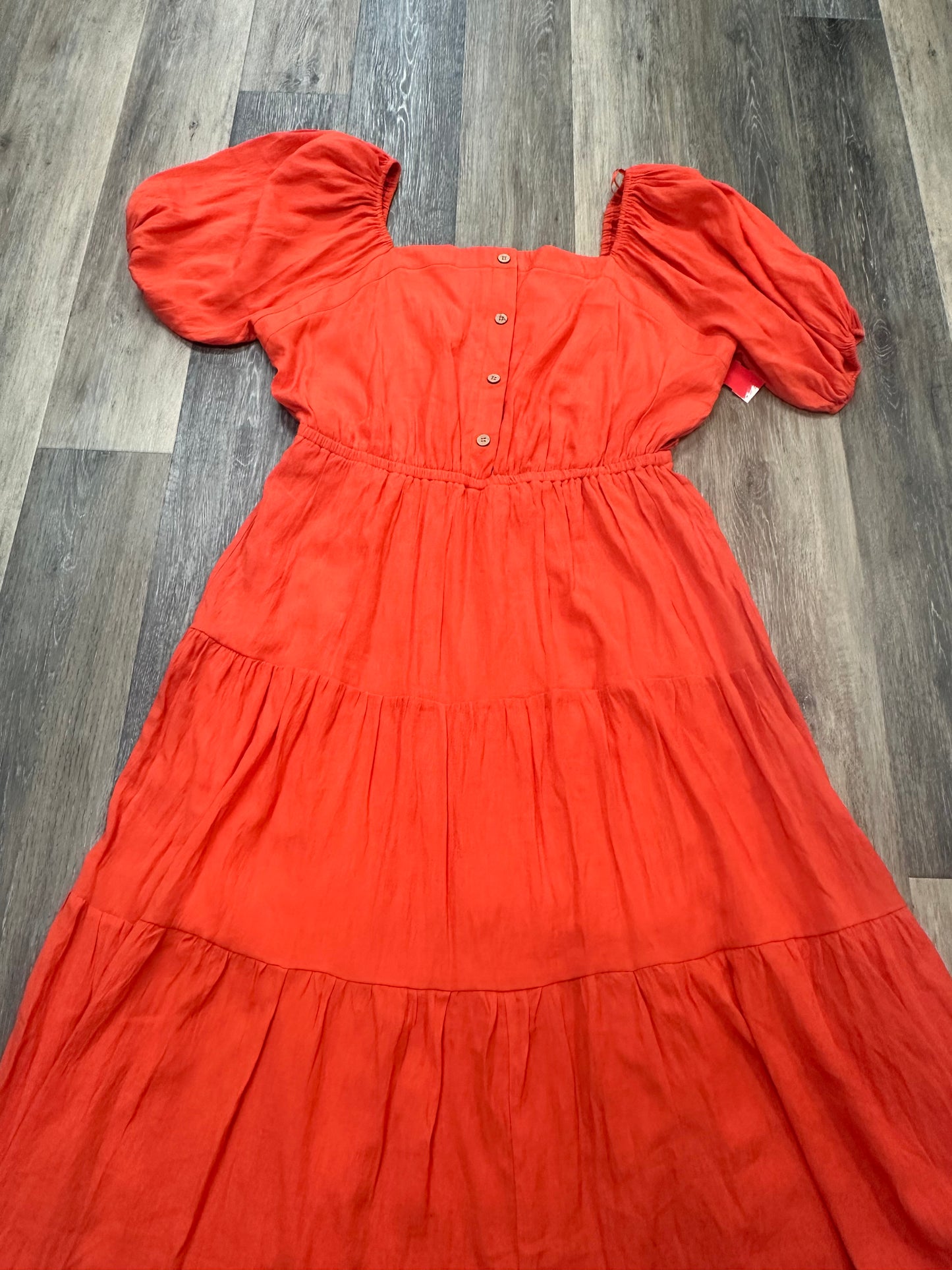 Orange Dress Party Long Jealous Tomato, Size 1x