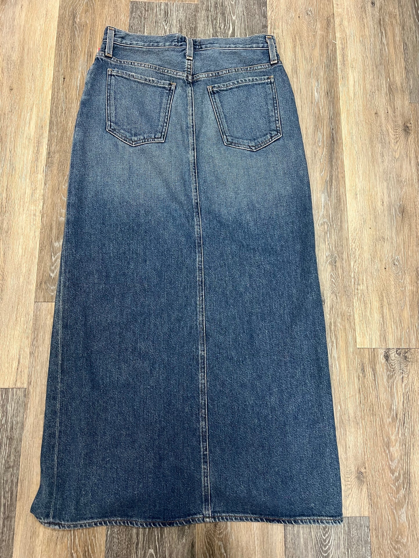 Blue Denim Skirt Designer Agolde, Size 0/24