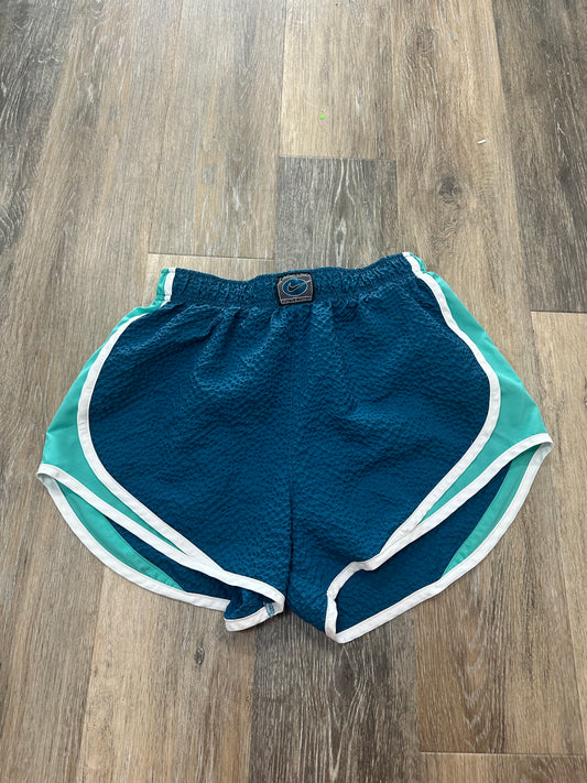 Blue Athletic Shorts Nike Apparel, Size M