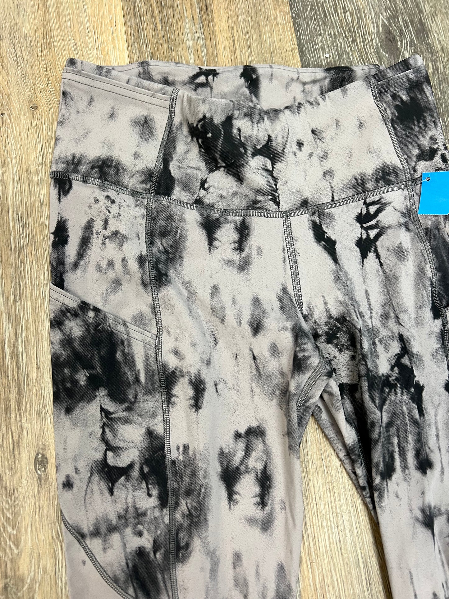 Tie Dye Print Athletic Leggings Lululemon, Size 6