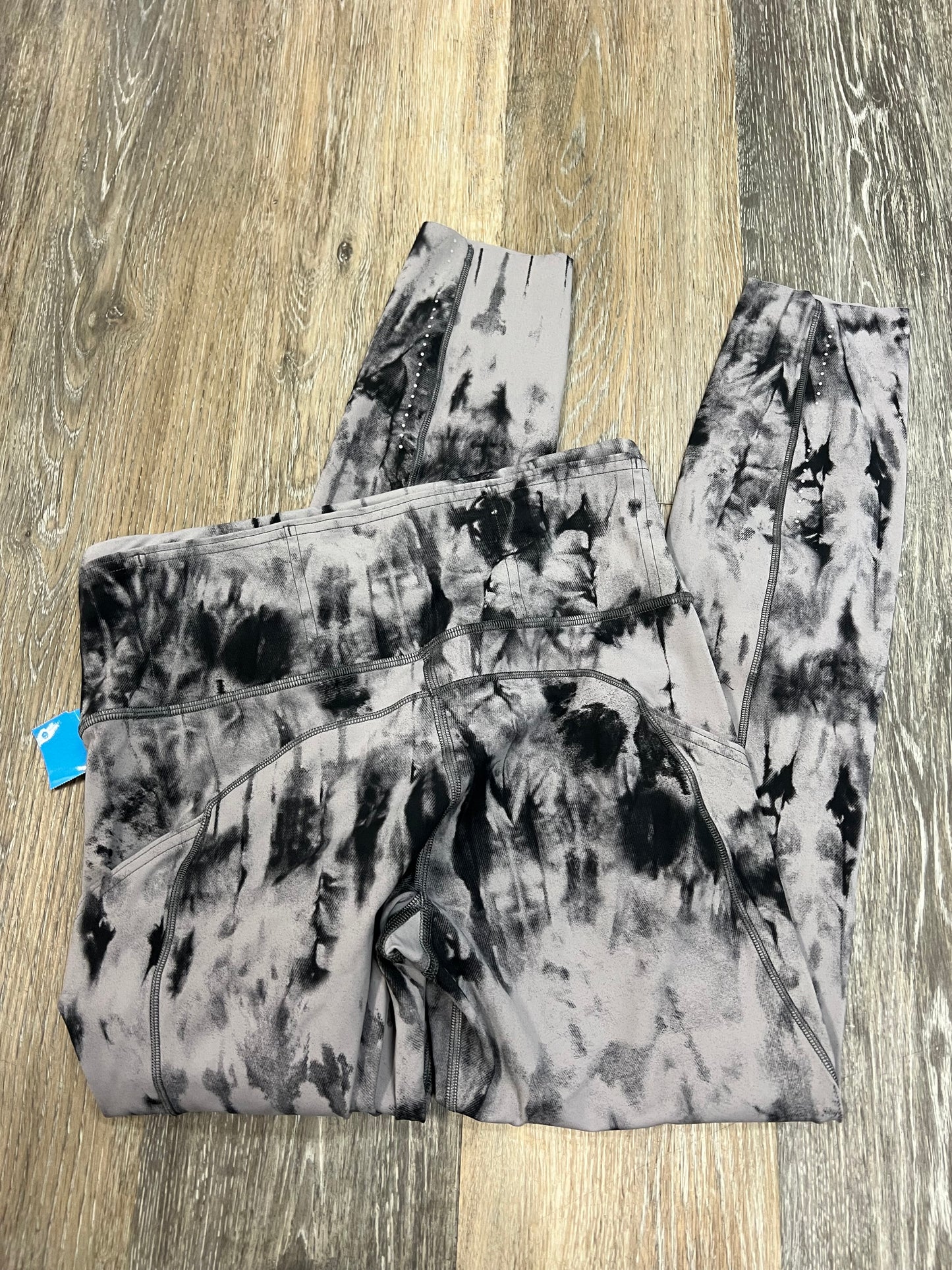 Tie Dye Print Athletic Leggings Lululemon, Size 6